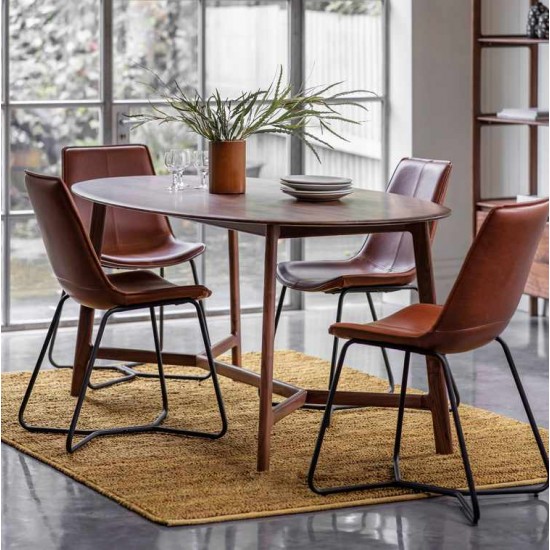 Gallery Direct Madrid Oval Dining Table