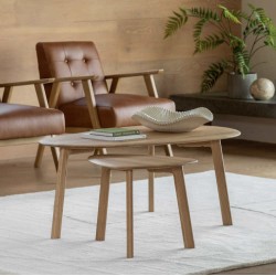 Gallery Direct Madrid Round Coffee Table Nest