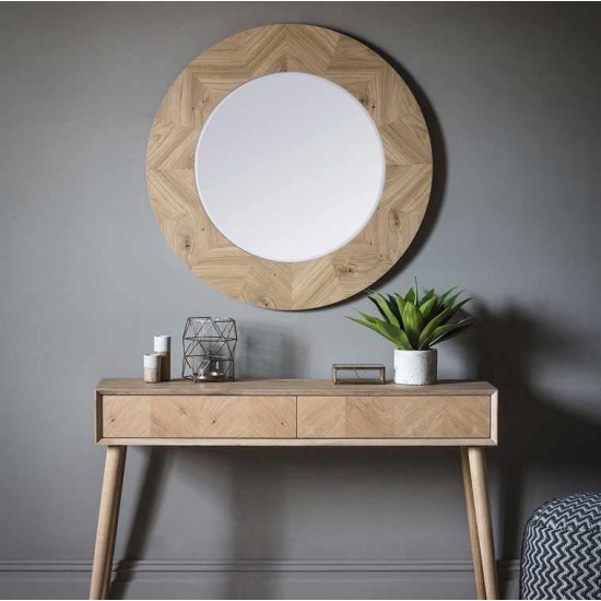 Gallery Direct Milano Round Wall Mirror 