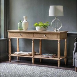 Gallery Direct Mustique 2 Drawer Console Table