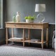 Gallery Direct Mustique 2 Drawer Console Table