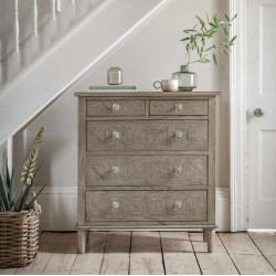 Gallery Direct Mustique 5 Drawer Chest