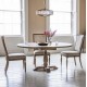 Gallery Direct Mustique Round Extending Dining Table 