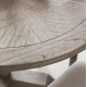 Gallery Direct Mustique Round Extending Dining Table 