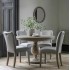 Gallery Direct Vancouver Round Extending Dining Table