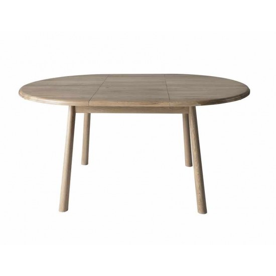 Gallery Direct Wycombe Round Extending Dining Table 