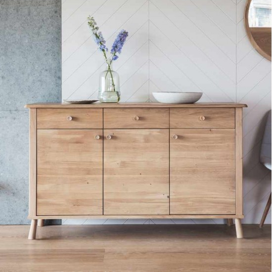 Gallery Direct Wycombe 3 Door 3 Drawer Sideboard