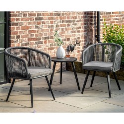 Calais Bistro Set Side Table & 2 Chairs