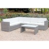 Palmer Corner Sofa & Table - 284 x 218cm