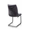 Habufa 22441 Armin Plush Velvet Dining Chair - Anthracite  