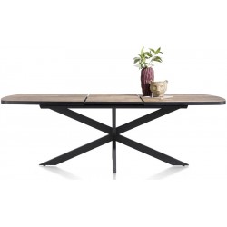 Habufa Avalox 45658 Extending Oval Dining Table - 190cm long