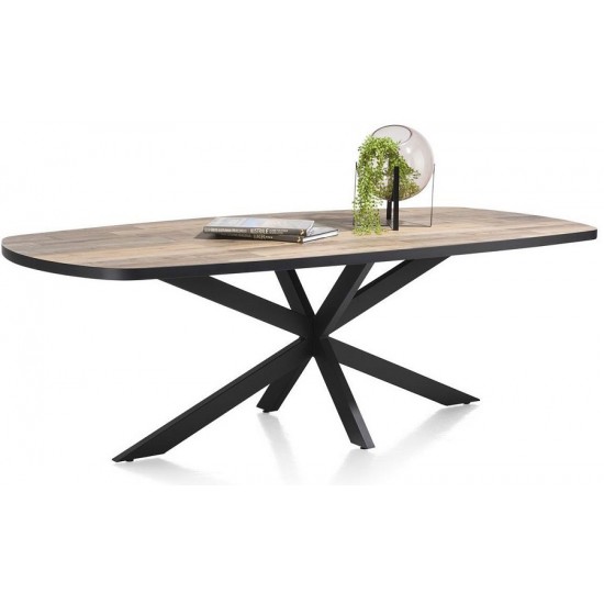 Habufa Avalox 45550 Oval Dining Table - 210cm long 