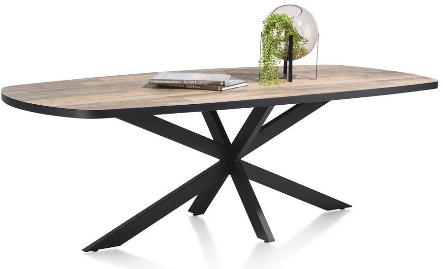 Dining table with central leg discount