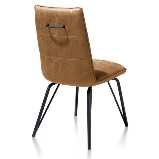 Habufa 36952 Bella Dining Chair - Cognac - IN STOCK AND AVAILABLE