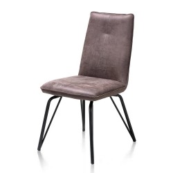 Habufa 36952 Bella Dining Chair - Lava Grey - IN STOCK AND AVAILABLE