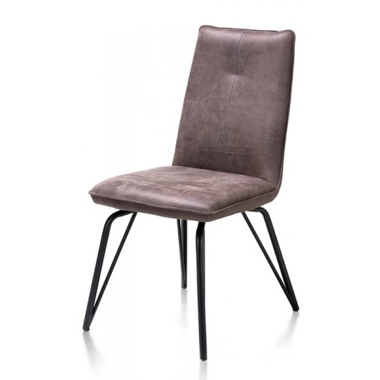 Habufa 36952 Bella Dining Chair - Lava Grey 