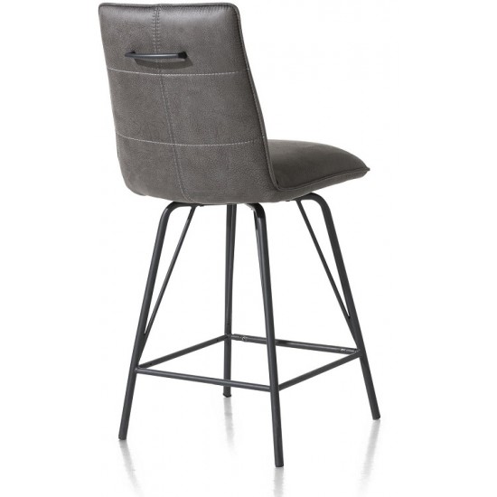 Habufa 36953 Bella Bar Stool - Lava Grey - IN STOCK AND AVAILABLE