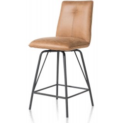 Habufa 36953 Bella Bar Stool - Cognac