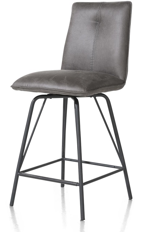 Habufa 36953 Bella Bar Stool Lava Grey