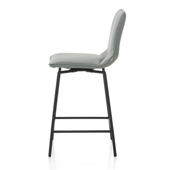 Habufa 29961 Davy Bar Stool - Mint and Black Metal - LAST FEW AVAILABLE - ORDER QUICK !