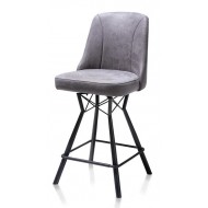 Habufa 36594 Eefje Bar Stool - Anthracite  -  IN STOCK AND AVAILABLE