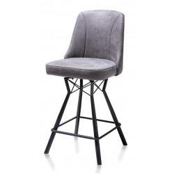 Habufa 36594 Eefje Bar Stool - Anthracite  -  IN STOCK AND AVAILABLE