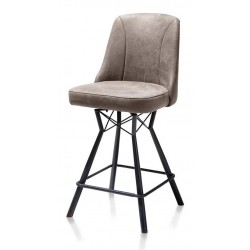 Habufa 36594 Eefje Bar Stool - Taupe 