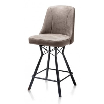 Habufa 36594 Eefje Bar Stool - Taupe - Get £££s of Love2Shop vouchers when you shop with us. 