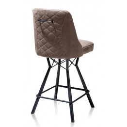 Habufa 36594 Eefje Bar Stool - Taupe - Get £££s of Love2Shop vouchers when you shop with us. 