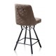Habufa 36594 Eefje Bar Stool - Taupe - IN STOCK AND AVAILABLE