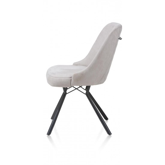 Habufa 29979 Eefje Dining Chair - Light Grey