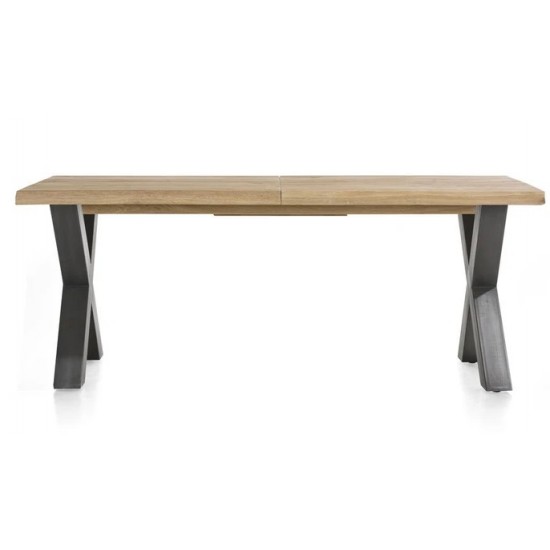 Habufa Metalox 36429 Large Extending Top Dining Table (190cm to 240cm)