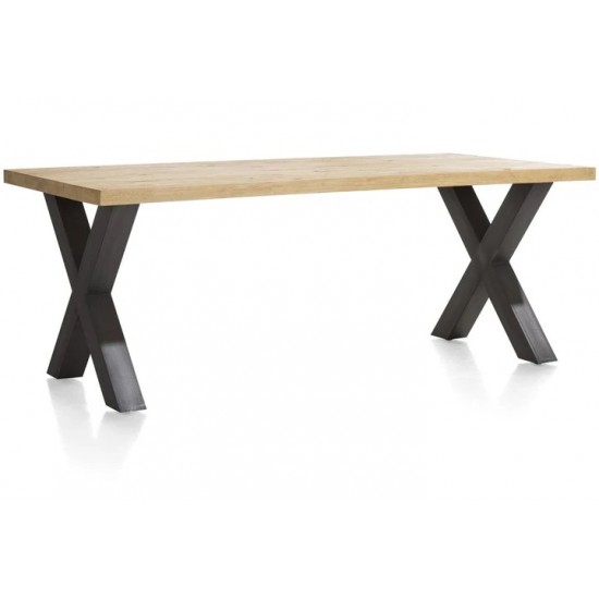Habufa Metalox 36353 Grand Fixed Top Dining Table (250cm Long)