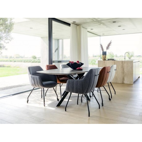 Habufa Masura 45601 Oval Dining Table - 200cm long