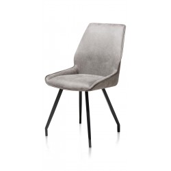 Habufa 29754 Scott Dining Chair - Light Grey