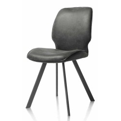 Habufa 48592 Semmi Dining Chair - Off Black (OBL)