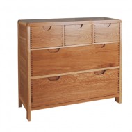 Ercol Bosco 1362 5 Drawer Wide Chest of Drawers - SPRING PROMO PRICE - ENDS 26th MAY! - FREE LOVE TO SHOP VOUCHERS FOR ALL ORDERS PLACED THIS MONTH. 