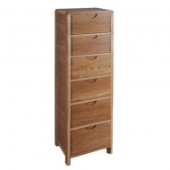 Ercol Bosco 1364 Six Drawer Tall Chest - IN STOCK AND AVAILABLE WITH FREE DELIVERY - SPRING PROMO PRICE - ENDS 26th MAY! - FREE LOVE TO SHOP VOUCHERS FOR ALL ORDERS PLACED THIS MONTH. 