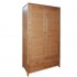 Ercol Bosco 1365 Two Door Wardrobe - IN STOCK AND AVAILABLE WITH FREE DELIVERY - SPRING PROMO PRICE - ENDS 26th MAY! - FREE LOVE TO SHOP VOUCHERS FOR ALL ORDERS PLACED THIS MONTH. 