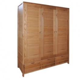 Ercol Bosco 1366 Three Door Wardrobe - IN STOCK & AVAILABLE - Get £££s of Love2Shop vouchers when you this order with us.