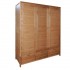 Ercol Bosco 1366 Three Door Wardrobe - SPRING PROMO PRICE - ENDS 26th MAY! - FREE LOVE TO SHOP VOUCHERS FOR ALL ORDERS PLACED THIS MONTH. 
