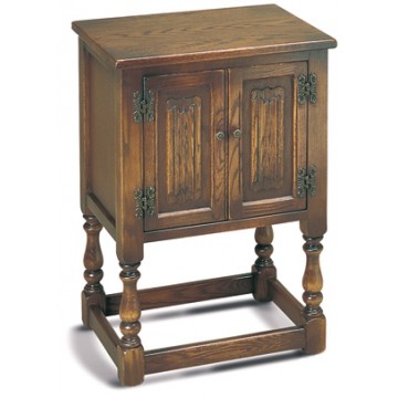 1582 Wood Bros Old Charm Pedestal Cabinet