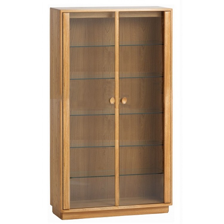 Medium Display Cabinet 3846 Windsor Range Ercol Furniture