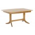 2144 Nathan Shades Small Boat Shaped Pedestal Dining Table -  TK127