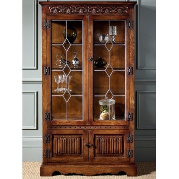 2155 Wood Bros Old Charm Display Cabinet