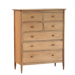 Ercol Teramo 2684 7  Drawer Tall Wide Chest 