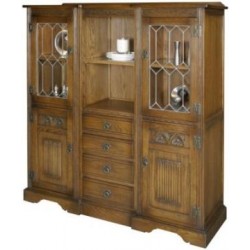 2730 Wood Bros Old Charm Recessed Tall Sideboard