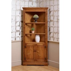 2996 Wood Bros Old Charm Open Corner Cabinet