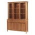 4804 Nathan Shades Shaped Glass Door Display Top Unit and 1814 Sideboard Base - Complete Unit (TK303T & TK303B)