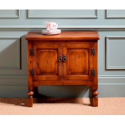 2829 Wood Bros Old Charm Buckingham Pedestal Cabinet